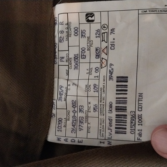 FENDI PANTS I FIT A 36 ITS PERFECT FOR ANYONE 34-36 - Picture 2 of 8